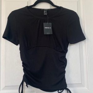 Forever 21 black blouse